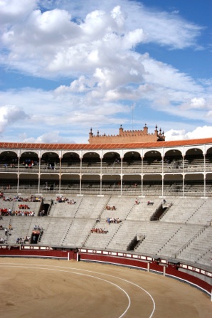 Corrida in Madrid spain